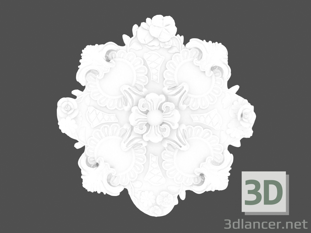 modèle 3D Sortie de plafond R349 - preview