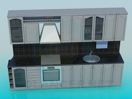 Modelo 3d Cozinha - preview