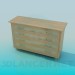 3d model Chest of drawers - preview