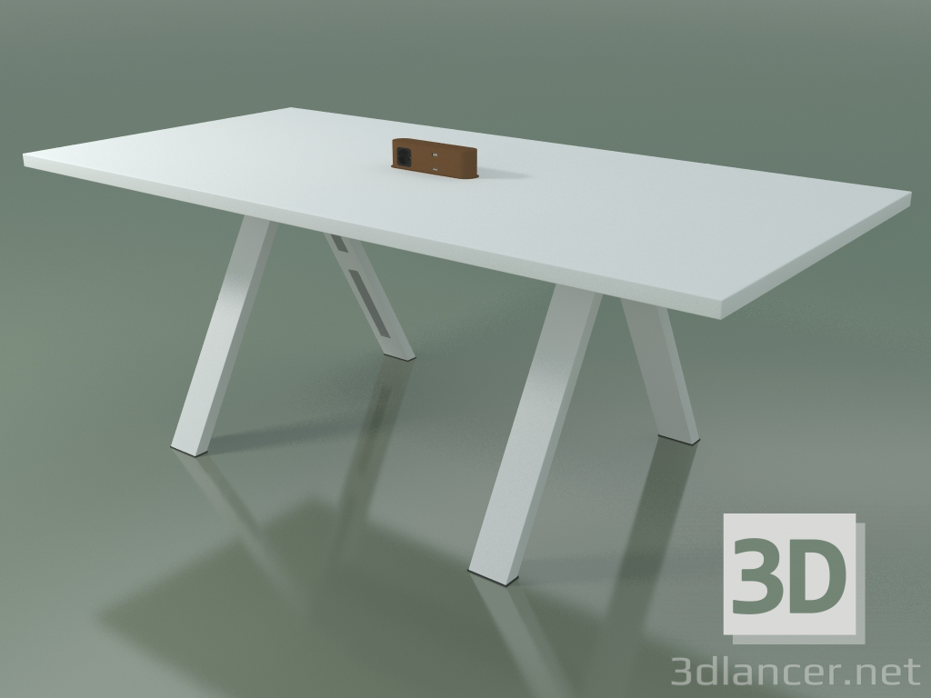 3D Modell Tisch mit Büroarbeitsplatte 5033 (H 74 - 200 x 98 cm, F01, Zusammensetzung 1) - Vorschau