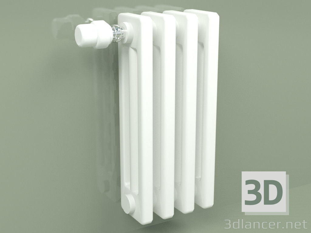 3D modeli Radyatör Delta Laserline (DL3, H 415 mm, RAL - 9016) - önizleme