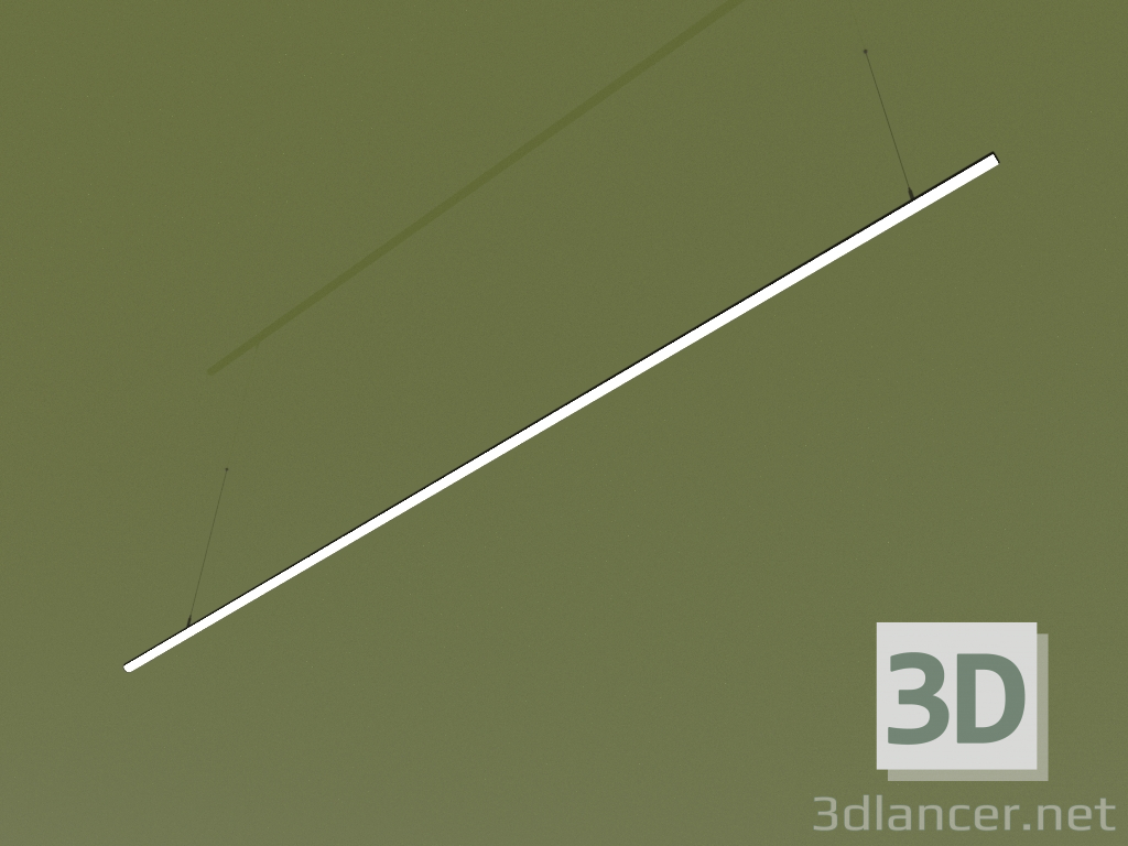 3d model Luminaria LINEAR O18 (1750 mm) - vista previa