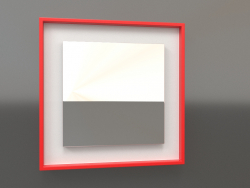 Miroir ZL 18 (400x400, orange lumineux, blanc)