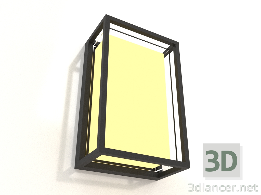 3d model Wall street lamp (7062) - preview