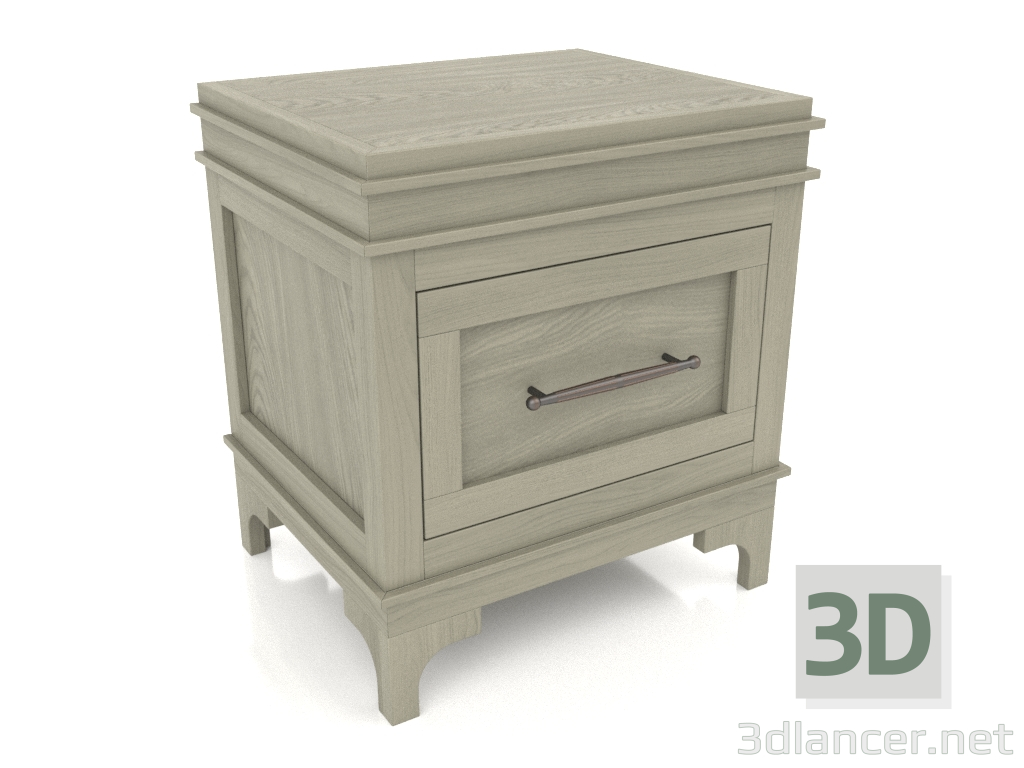 modello 3D Comodino - anteprima