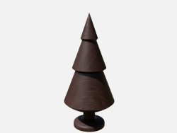 Decorazione dell'albero in legno 1