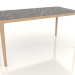 3d model Mesa Casauri con gres porcelánico 1500x800 mm (Roble blanqueado, opción 2) - vista previa