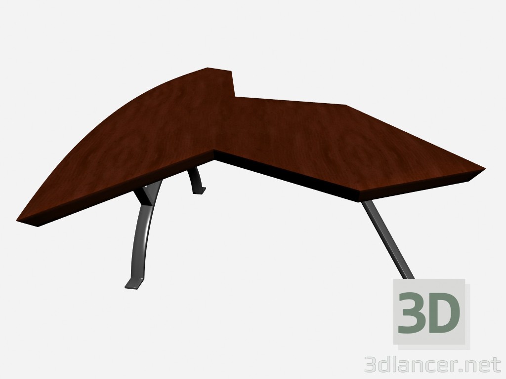 3d model Mesas y sombrillas - vista previa