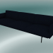 3d model Sofa 3.5-seater Outline (Vidar 554, Black) - preview