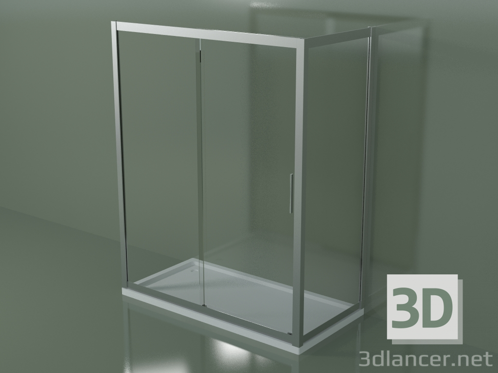 3d model Shower partition 6200 + 6300 - preview