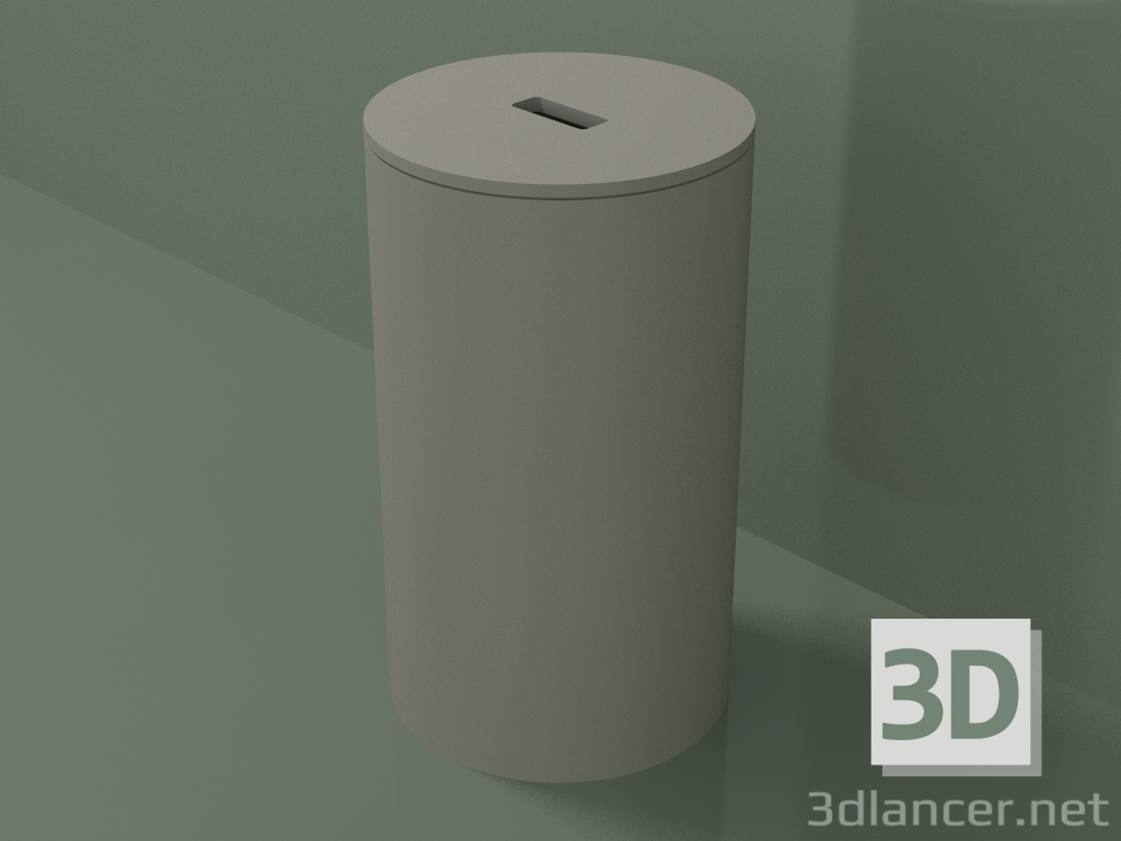 3d model Laundry basket (90U08002, Clay C37, D 30, H 51 cm) - preview