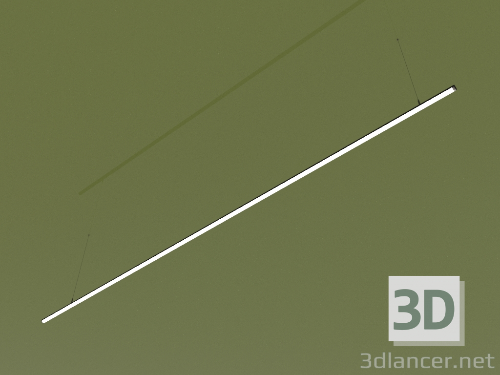 3d model Luminaria LINEAR O18 (2000 mm) - vista previa