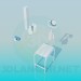 3d model Bath accessories - preview