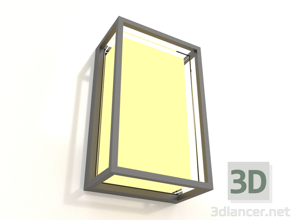 modèle 3D Lampadaire mural (7063) - preview