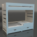 modello 3D Letto a castello MODE HR (UBDHR2) - anteprima