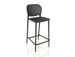 Tabouret de bar PONGO (303-APP1 asphalte humide)