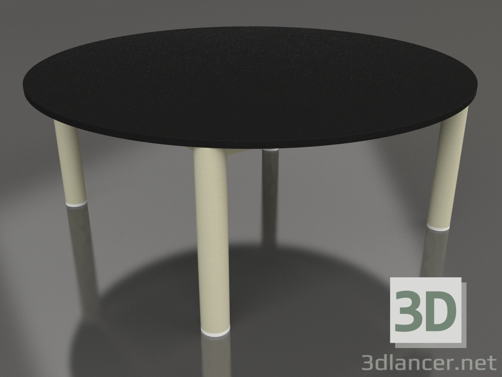 Modelo 3d Mesa de centro D 90 (Ouro, DEKTON Domoos) - preview