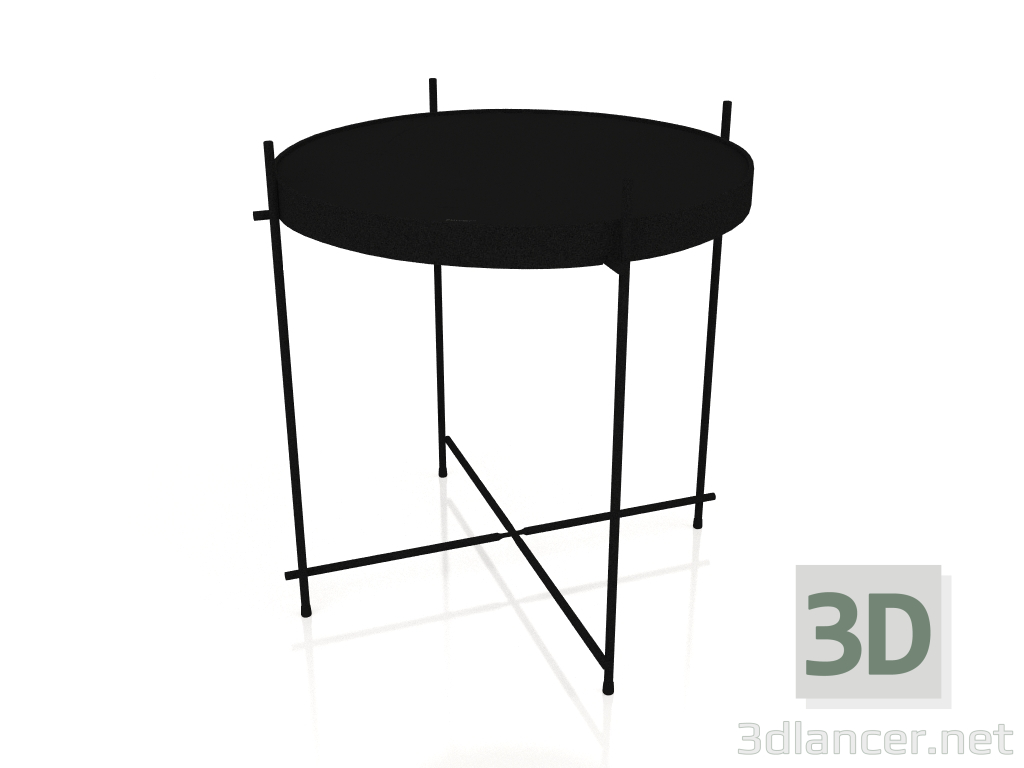 modèle 3D Table d'appoint Cupidon (Noir) - preview