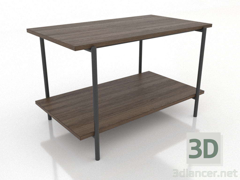 3D Modell Couchtisch 1800 mm (Esche hell Nussbaum) - Vorschau 3D Modell Couchtisch 1800 mm (Esche hell Nussbaum) - Vorschau