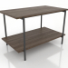 3D Modell Couchtisch 1800 mm (Esche hell Nussbaum) - Vorschau