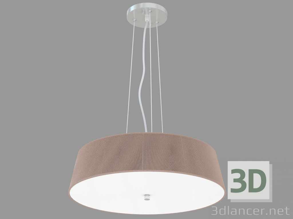 modello 3D lampada a sospensione (S111012 4brown) - anteprima