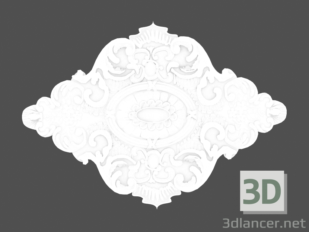 modèle 3D Sortie de plafond R361 - preview