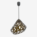 3d model Lamp hanging (Yellow 2.1 drk black wire dark) - preview