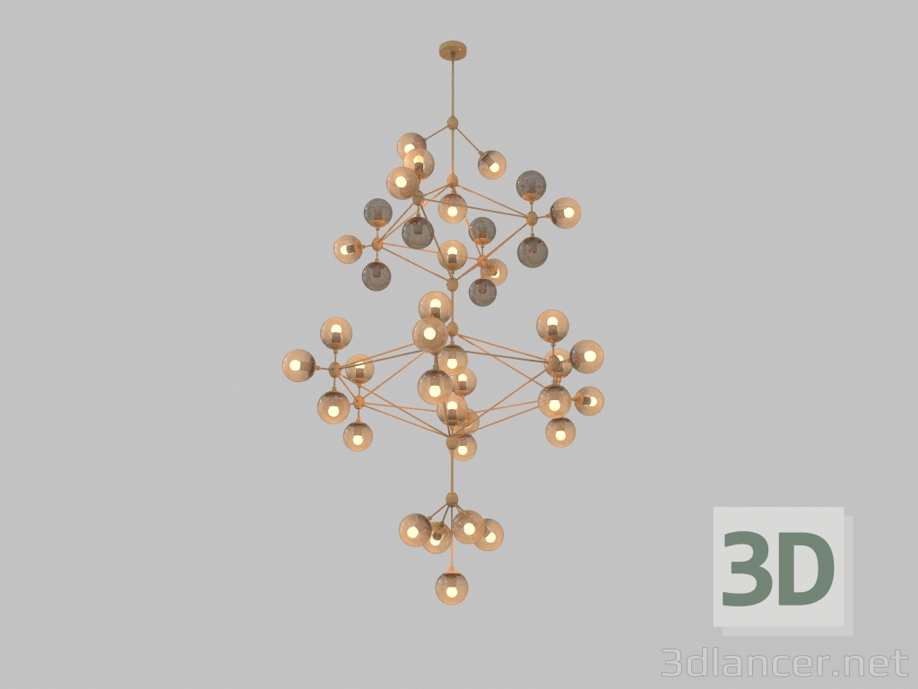 modèle 3D Lustre (5841C) - preview