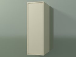 Armario de pared con 1 puerta (8BUABDD01, 8BUABDS01, Bone C39, L 24, P 36, H 72 cm)