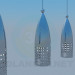 3D Modell Kronleuchter - Vorschau