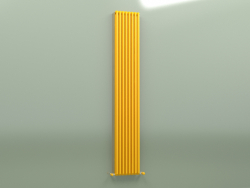 Radiateur SAX 2 (H 2000 8 EL, jaune melon - RAL 1028)