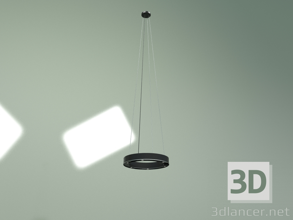 modello 3D Lampadario RHL74110 6×3W BK 4000K - anteprima