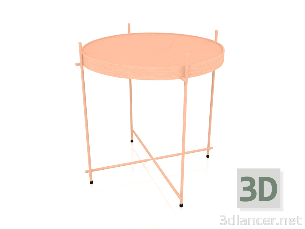 modello 3D Tavolino Cupido (Rame) - anteprima