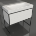 3d model Mueble de suelo 90 cm (LOG0109N) - vista previa