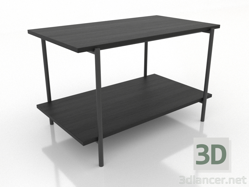 modèle 3D Table basse 1 800 mm (noir RAL 9005) - preview modèle 3D Table basse 1 800 mm (noir RAL 9005) - preview
