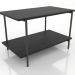 modèle 3D Table basse 1 800 mm (noir RAL 9005) - preview