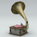 modèle 3D Gramophone - preview