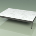 Modelo 3d Mesa de centro 355 (Metal Smoke, Carrara Marble) - preview