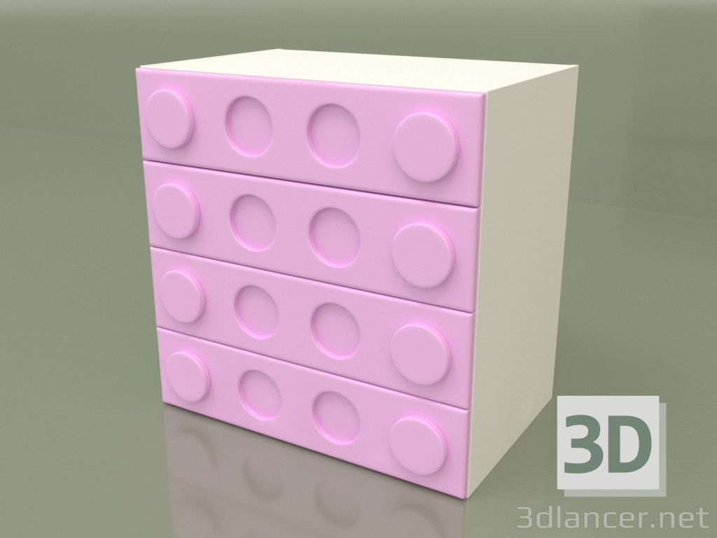 3d model Cajonera (Iris) - vista previa