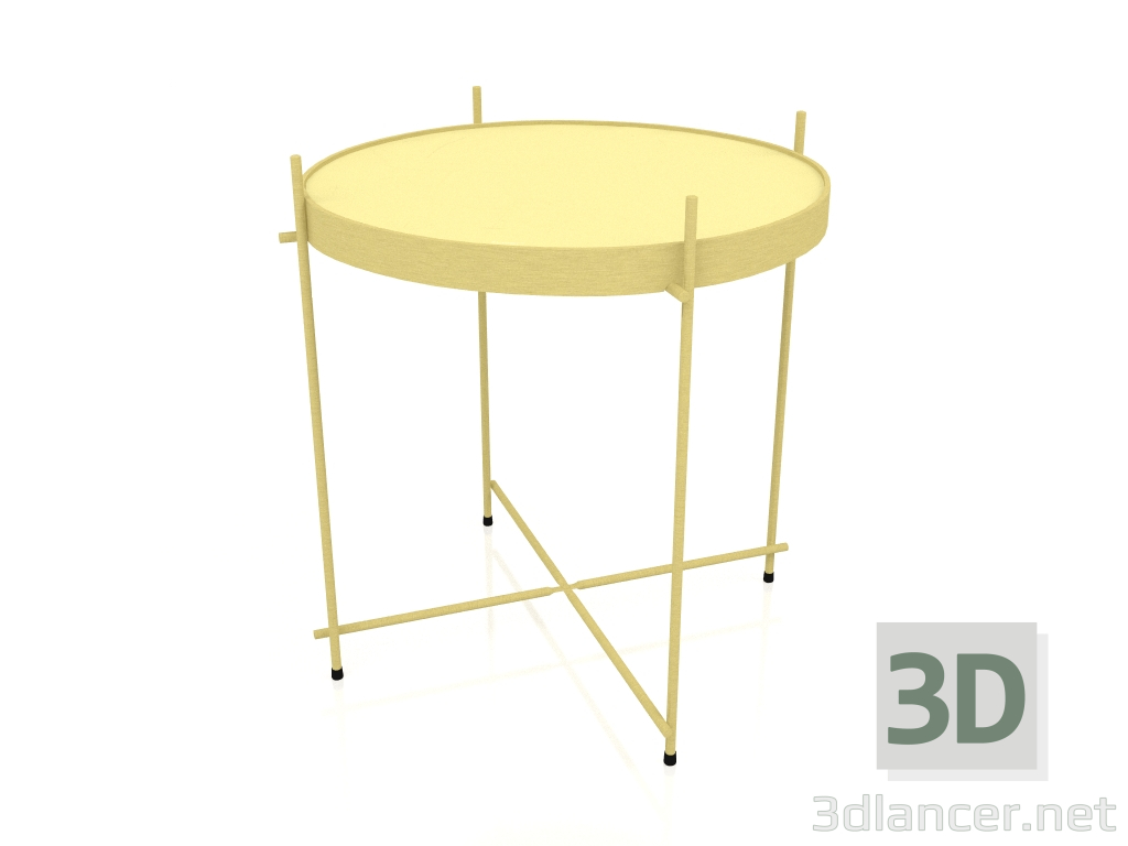 Modelo 3d Mesa lateral Cupido (Ouro) - preview