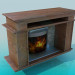 3d model Fireplace - preview