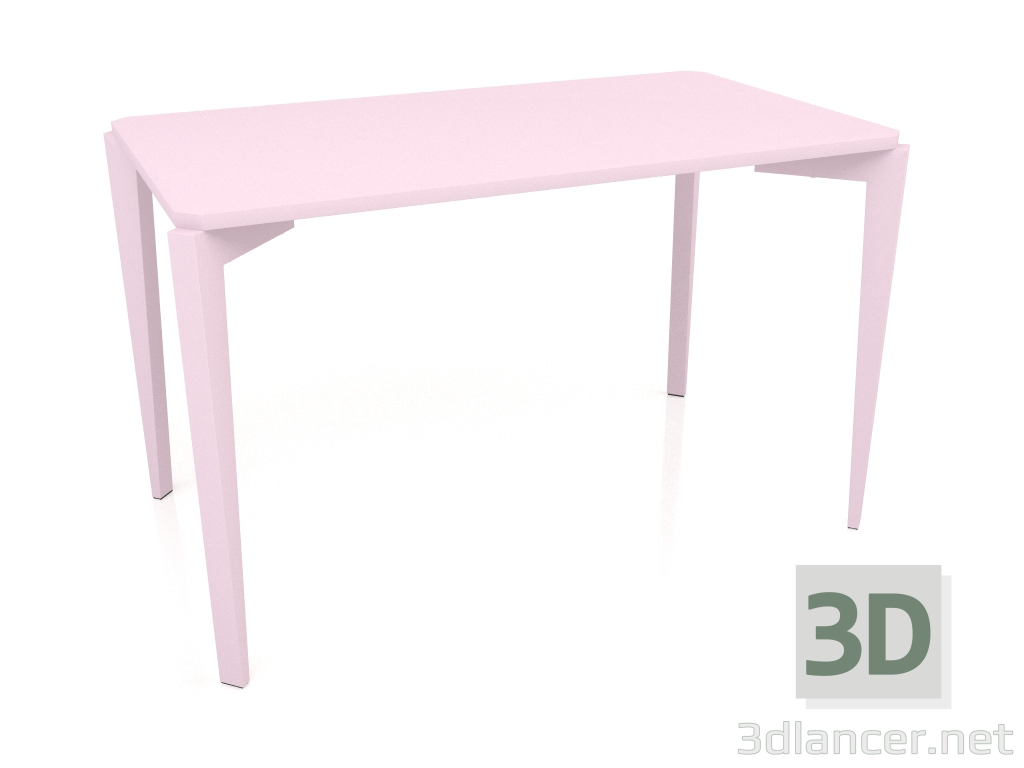 3d model Rectangle Compact dining table (option 8) - preview