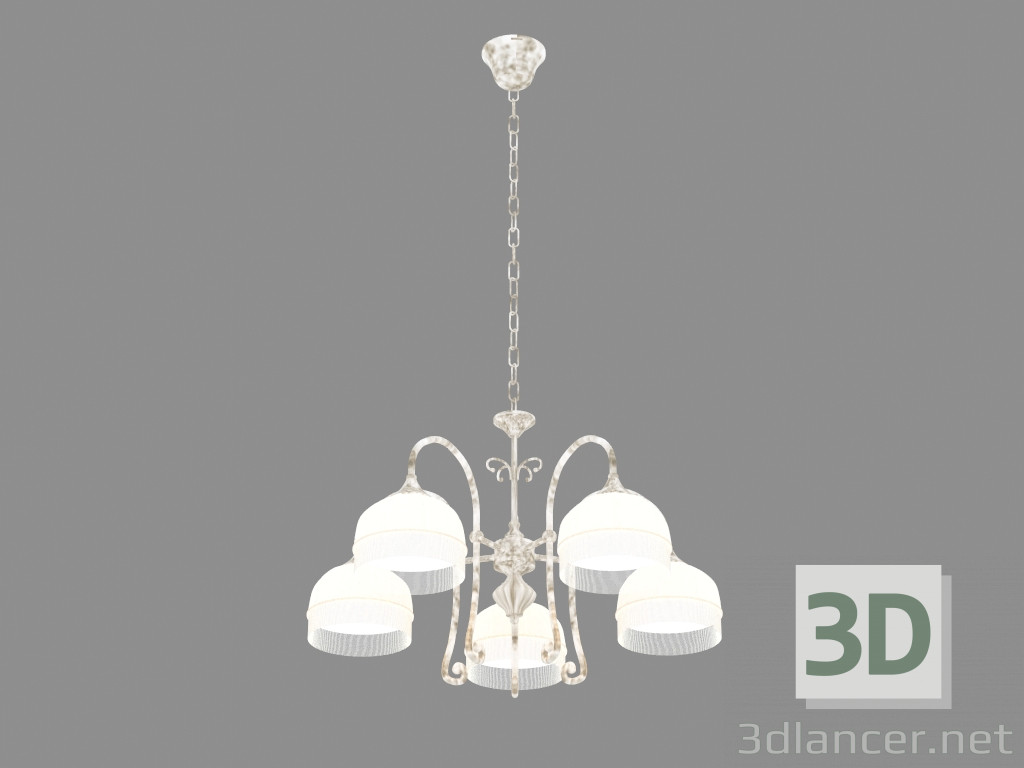 Modelo 3d Lustre A2116LM-5WG - preview