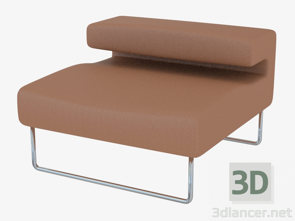 3d model Armchair modular - preview