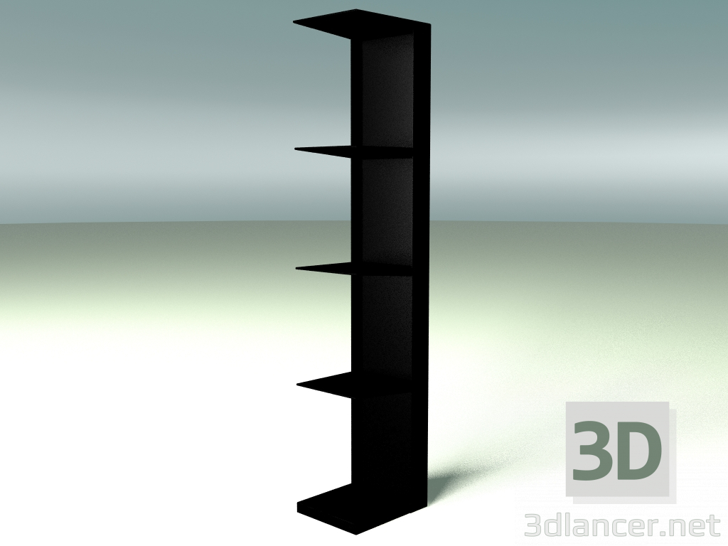 modèle 3D Boxe avec étagères 6419 + 6421 (167,5 cm) - preview