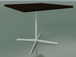 Table carrée 5567 (H 74 - 90x90 cm, Wengé, V12)