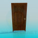 3d model Wooden door - preview