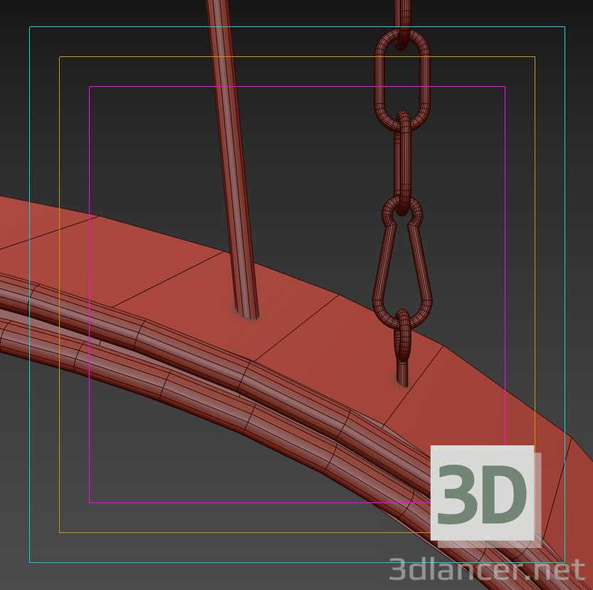 3d Неонова вивіска "Open". модель купити - зображення