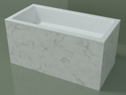 Lavabo da appoggio (01R142101, Carrara M01, L 72, P 36, H 36 cm)