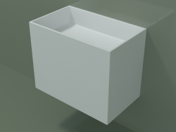 Lavabo sospeso (02UN33101, Glacier White C01, L 60, P 36, H 48 cm)